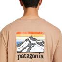 Patagonia Line Logo Ridge Pocket Responsibili Tee, XXL / Dark Camel (DKCA)
