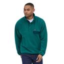 Patagonia LW Synch Snap T Fleece Mens in Arctic Collage Northern Green