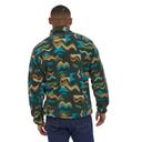 Patagonia LW Synch Snap T Fleece Mens in Arctic Collage Northern Green