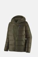 Patagonia M's Fitz Roy Down Hooded Jacket Light Blue - XS