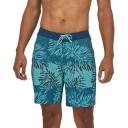 Patagonia - M's Hydropeak Scallop Boardshorts - 18 Inch - Superior Blue - 30