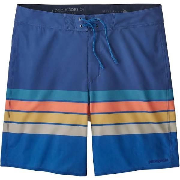 Patagonia - M's Hydropeak Scallop Boardshorts - 18 Inch - Superior Blue - 32