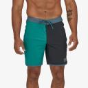 Patagonia - M's Hydropeak Scallop Boardshorts - 18 Inch - The Point: Current Blue - 34