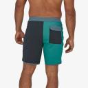 Patagonia - M's Hydropeak Scallop Boardshorts - 18 Inch - The Point: Current Blue - 36