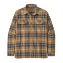 Patagonia M's L/S Organic Cotton MW Fjord Flannel Shirt - Forage Mojave Khaki - XS