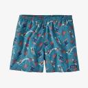 Patagonia Men's Baggies Shorts - 5" - Mr. Badger: Wavy Blue / M