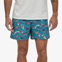 Patagonia Men's Baggies Shorts - 5" - Mr. Badger: Wavy Blue / M