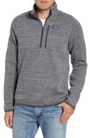 Patagonia Men's Better Sweater 1/4 Zip Fleece Moose Brown / XXL