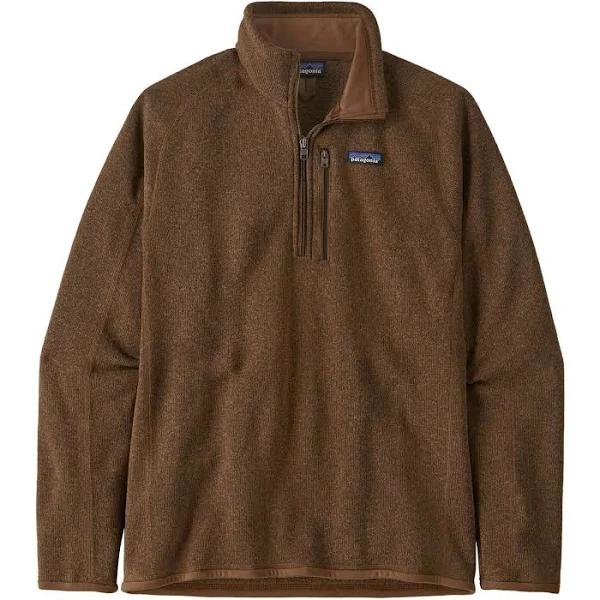 Patagonia Men's Better Sweater 1/4 Zip Fleece Moose Brown / XXL