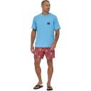 Patagonia Men's Hydropeak Volley Shorts - 16 in. - Hobson Spaced: Sumac Red / M