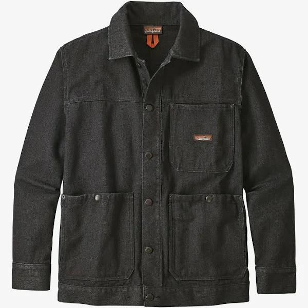 Patagonia Men's Iron Forge Hemp Canvas Chore Coat - Ink Black / XXL