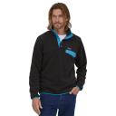 Patagonia Men's Lightweight Synchilla Snap-T Pullover - Black / XXL