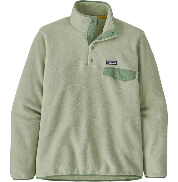 Patagonia Men's Lightweight Synchilla Snap-T Pullover - Salvia Green / M