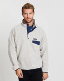 Patagonia Men's Lightweight Synchilla Snap-T Pullover Small / Oatmeal Heather