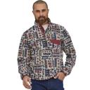 Patagonia Men's Lightweight Synchilla Snap-T Pullover - Wandering Woods: Pumice / 3XL