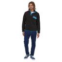 Patagonia Men's Lightweight Synchilla Snap-T Pullover - Wavy Blue / XS