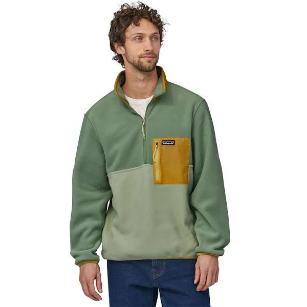 Patagonia Men's Microdini 1/2-Zip Pullover - Salvia Green / XS