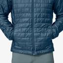 Patagonia Men's Nano Puff Hoodie in Burl Red, Size Large | END. Clothing