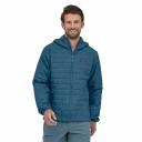 Patagonia Men's Nano Puff Hoodie in Burl Red, Size Large | END. Clothing