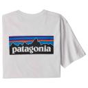 Patagonia Men's P-6 Logo Responsibili-Tee - Cloudberry Orange / XS