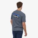 Patagonia Men's P-6 Logo Responsibili-Tee - Cloudberry Orange / XS