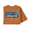 Patagonia Men's P-6 Logo Responsibili-Tee - Cloudberry Orange / XS