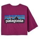 Patagonia Men's P-6 Logo Responsibili-Tee - Cloudberry Orange / XS