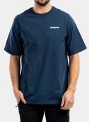 Patagonia Men's P-6 Logo Responsibili-Tee - Crater Blue / L