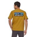 Patagonia Men's P-6 Logo Responsibili-Tee - Crater Blue
