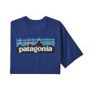 Patagonia Men's P-6 Logo Responsibili-Tee - Superior Blue / M