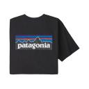 Patagonia Men's P-6 Logo Responsibili-Tee - Superior Blue / M