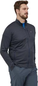 Patagonia Men's R1 Daily Jacket - Smolder Blue - Light Smolder Blue X-Dye / M