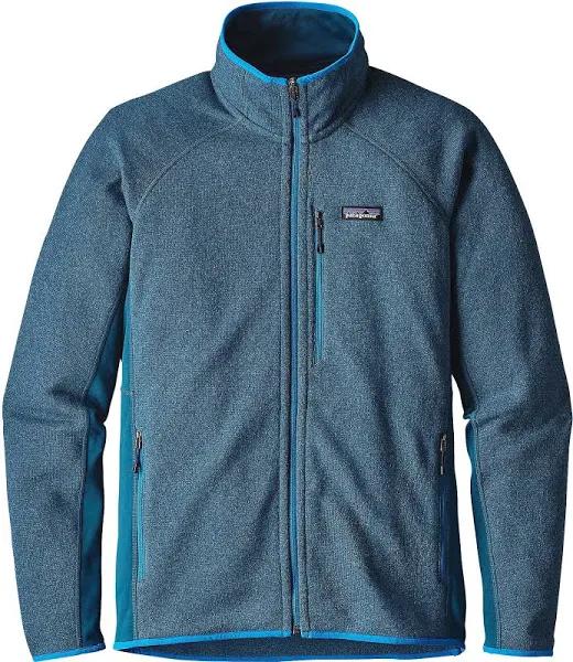Patagonia Men's R1 Daily Jacket - Smolder Blue - Light Smolder Blue X-Dye / M