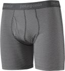 Patagonia Mens Essential Boxer Briefs - 3” L / Mr. Badger: Wavy Blue