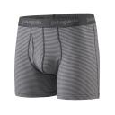 Patagonia Mens Essential Boxer Briefs - 3” XL / Mr. Badger: Wavy Blue