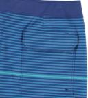 Patagonia Mens Hydropeak 18inch Boardshorts 30 Olivas Stripe / Anacapa Blue