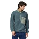 Patagonia Microdini 1/2 Zip Fleece - Belay Blue - Blue / M