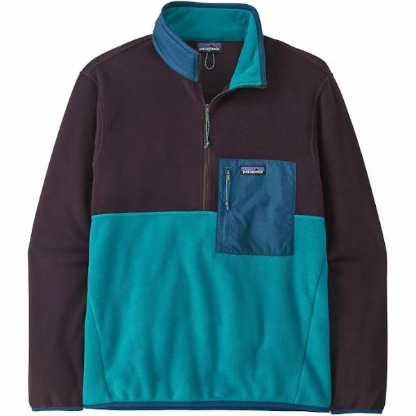 Patagonia Microdini 1/2 Zip Fleece - Belay Blue - Blue / S