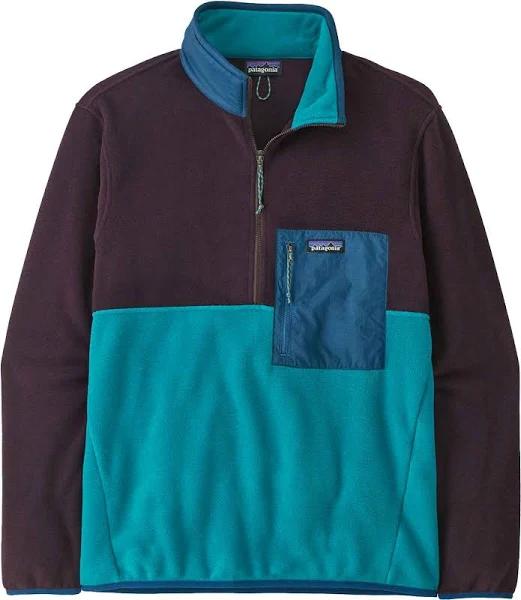 Patagonia Microdini P/O Half Zip Fleece Lilac Blue - XS