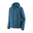 Patagonia Nano Puff Hoody Insulated Jacket, XL Wavy Blue