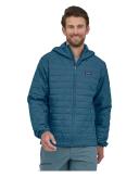 Patagonia Nano Puff Hoody Insulated Jacket, XL Wavy Blue