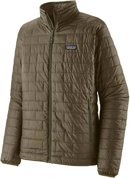 Patagonia Nano Puff PrimaLoft Jacket Khaki Green - L