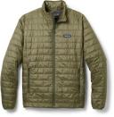 Patagonia Nano Puff PrimaLoft Jacket Khaki Green - XS