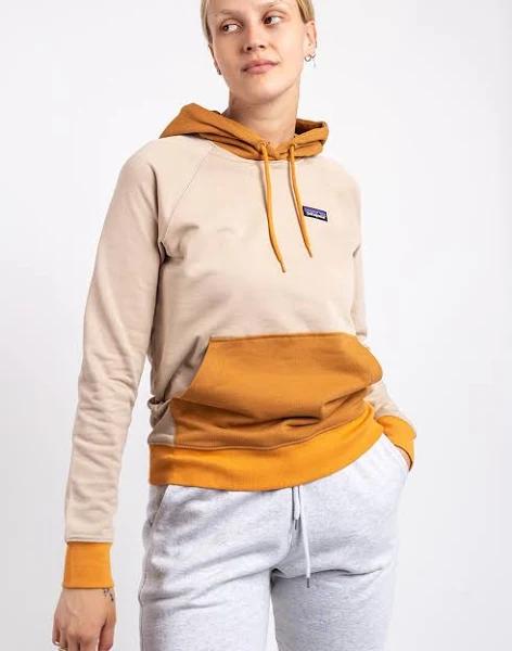 Patagonia P-6 Label Organic Hoody (Women's) Oar Tan M