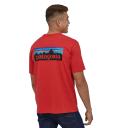 Patagonia P-6 Logo Responsibili-Tee Short Sleeve T-Shirt Blood Red - L