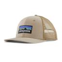 Patagonia P-6 Logo Trucker Hat - Oar Tan w/Classic Tan