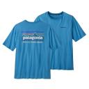 Patagonia P-6 Mission Organic T-Shirt - Anacapa Blue - M - Men