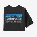 Patagonia P-6 Mission Organic T-Shirt - Anacapa Blue - M - Men