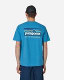 Patagonia P-6 Mission Organic T-Shirt - Anacapa Blue - M - Men