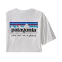 Patagonia P-6 Mission Organic T-Shirt - Anacapa Blue - M - Men